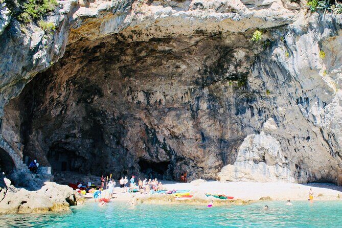 50-minute Panoramic Cruise of Dubrovnik with English Audio Guide - Betina Cave: a unique beach spot inside a cave