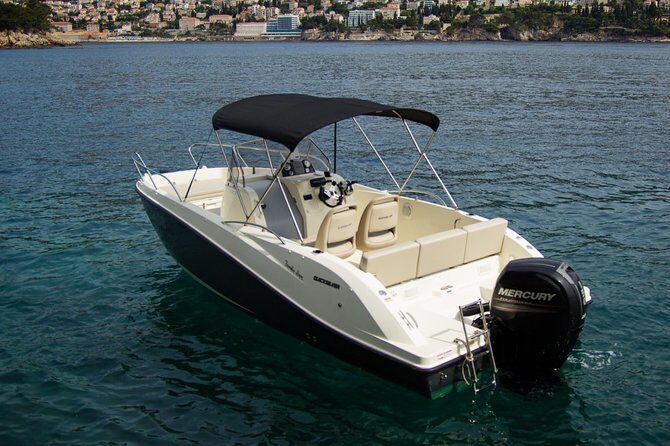 8h from Dubrovnik to the Elafiti islands with Quicksilver 675 boat - Service Animals and Who This Works For