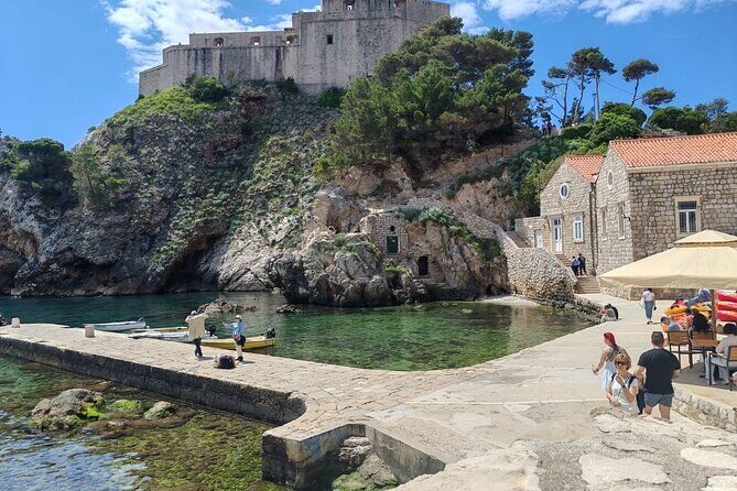 Adventure Dalmatia - Sunset Sea Kayaking & Snorkelling Dubrovnik - Lovrjenac Fortress and the City Walls: the best kind of perspective shift