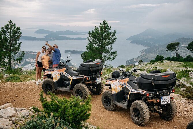ATV Dubrovnik Safari Tour - The safety briefing and practice: why first-timers usually do fine