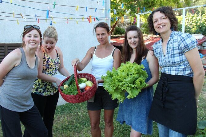Authentic Garden to Table Cooking Class in Dubrovnik Countryside - The garden walk: eggs, cultivation, and learning by doing