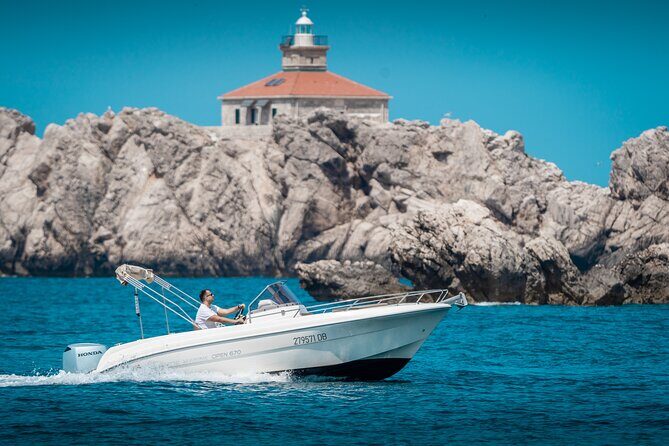 BLUE CAVE & ELAPHITI ISLANDS 4 HOURS ALL INCLUSIVE boat tour - Koločep’s Blue and Green Cave Swim: Let the Water Do the Work