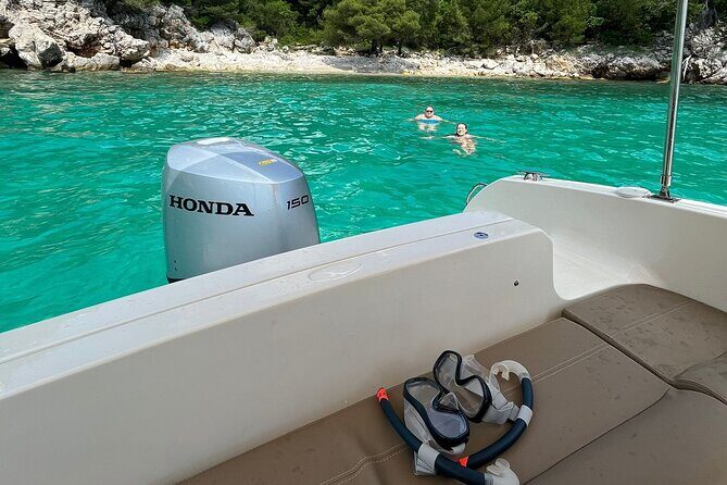 BLUE CAVE & ELAPHITI ISLANDS 4 HOURS ALL INCLUSIVE boat tour - Elaphiti Islands Time: Koločep to Lopud, Plus Rock Jumping and Snorkeling