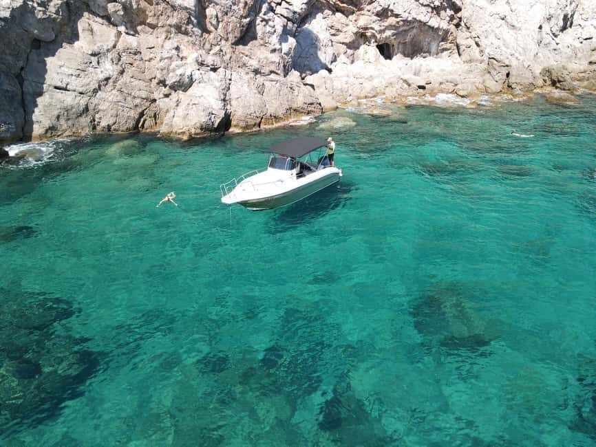 Blue Cave-Green caves-Lopud Sandy beach - tour with drink - Price vs. what you actually get at $74