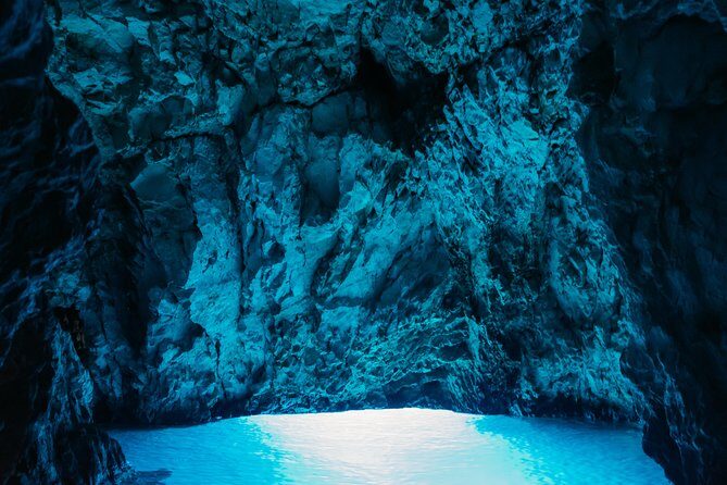 Blue Cave Small-Group Boat Tour from Dubrovnik - Stop 2: Koločep Island and the three-cave swim experience