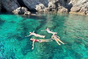 Blue & Green cave,Šunj beach - with drinks small group speedboat - Blue Cave and Green Caves on Kolocep: the 30–35 minute rhythm