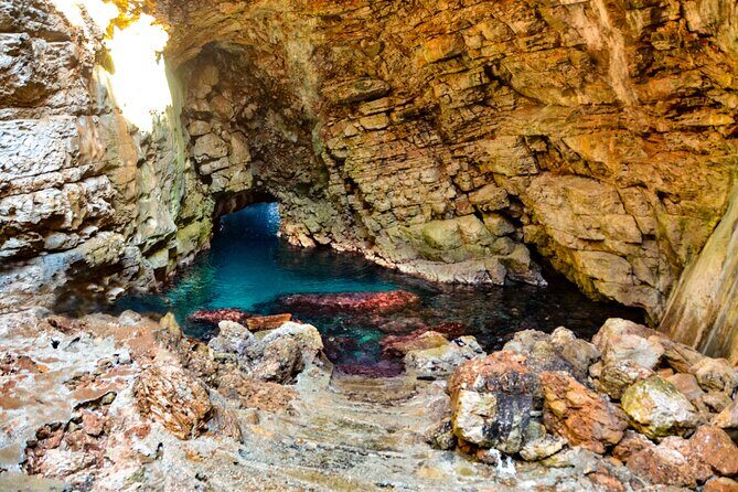 Boat Tour to Mljet National Park & 3 Islands - Šipan and Koločep: beach time plus a second cave-style payoff