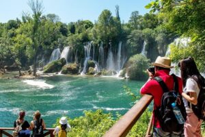Day Trip to Mostar and Kravice (English-Español) - Kravice Waterfalls at Mala Kravica: swim, steps, and timing