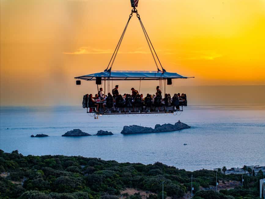 Dinner in the Sky Dubrovnik - Dinner in the Sky Dubrovnik: What the sky-table really changes