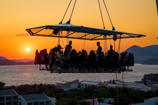 Dinner in the Sky Dubrovnik - Dine 50m above ground - Menu Choices That Actually Change the Evening