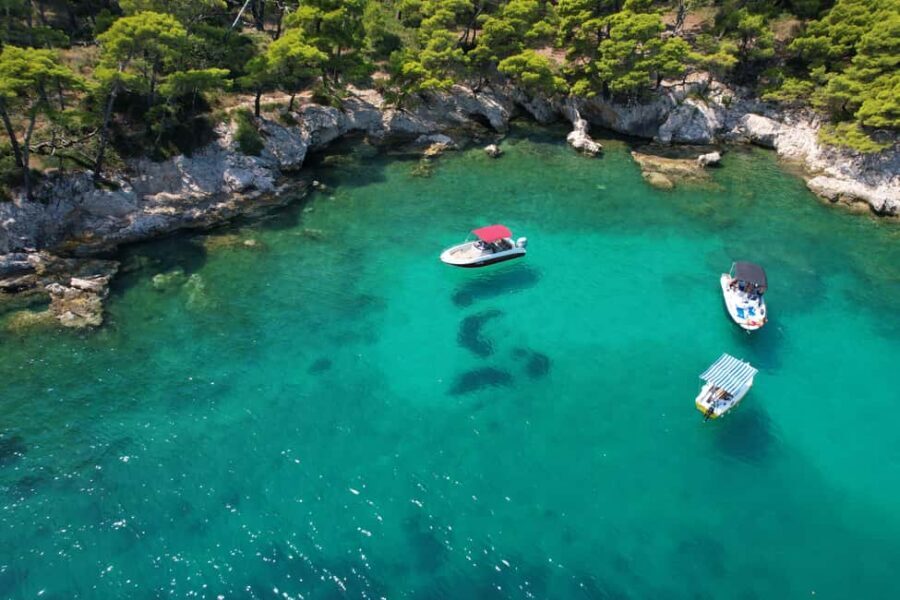 Dubrovnik: All-inclusive Islands and Caves Private Boat Tour - Blue Cave and Green Caves: The Watercolor Swim You Came For