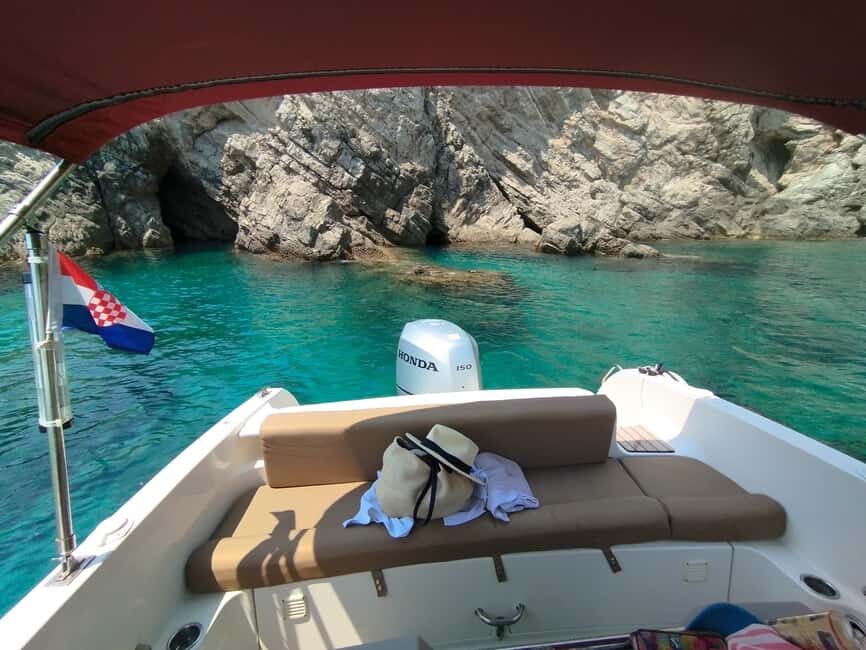 Dubrovnik: All-inclusive Islands and Caves Private Boat Tour - Sikirica Cove: The Final Snorkel Before the Sunset-Style Return