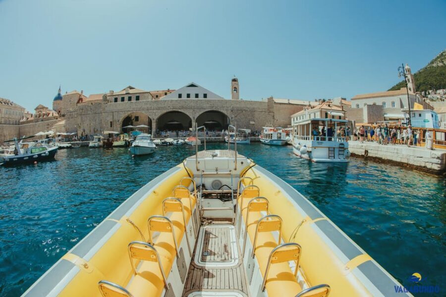 Dubrovnik: Blue Cave Afternoon Speedboat Tour with Drinks - Speedboat time: Dubrovnik’s walls at up to 40 mph