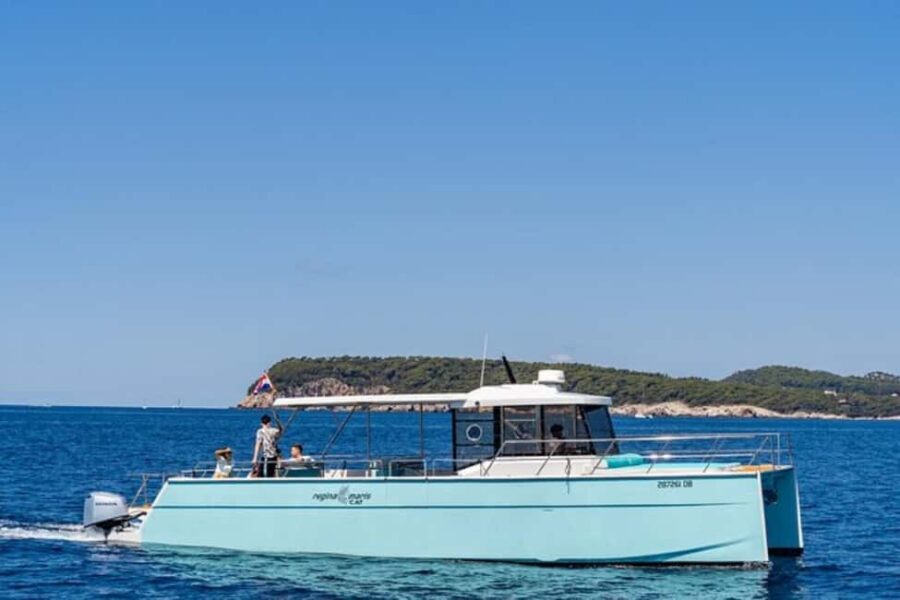 Dubrovnik: Blue Cave Catamaran Tour with Drinks and Snorkel - Drinks, music, and the little comforts that keep the day fun