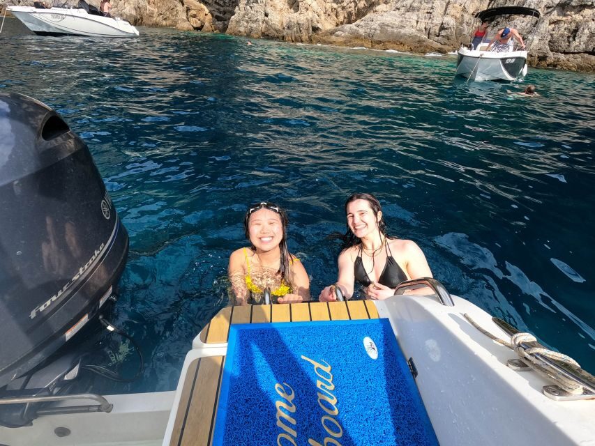 Dubrovnik: Blue & Green Caves Private Boat Tour with Drinks - Green Caves and the Koločep add-on: more water time, more variety