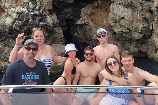 Dubrovnik Cave tour by Speedboat - Stop 2: Betina Cave by boat—quiet pebble beach near town