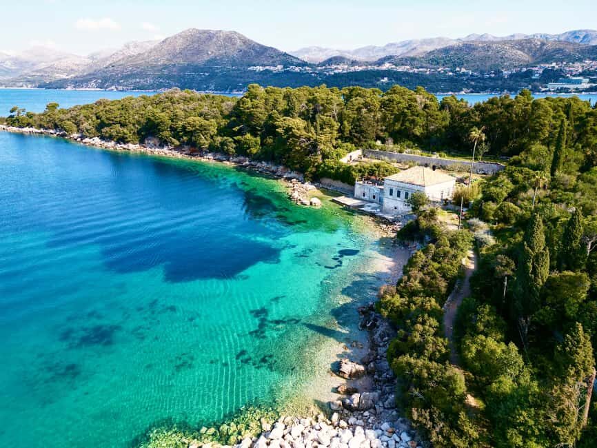 Dubrovnik: Elaphite Islands Cruise with Lunch and Drinks - Koločep: your first real taste of island life