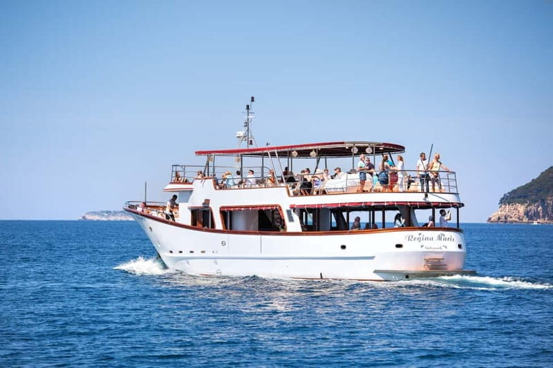 Dubrovnik: Elaphiti Islands Tour by Regina Maris with Lunch - Getting to the islands: the sea views start immediately