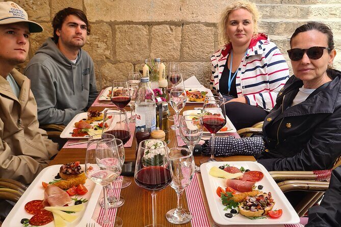 Dubrovnik Food & Wine Tour (Small-Group) - Walking between taverns comes with legends and local context