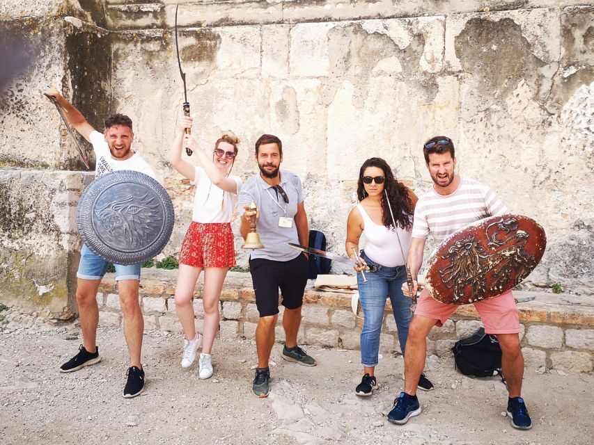 Dubrovnik: Game of Thrones Extended Tour - Starting at Pile Gate and spotting the Lannister banner