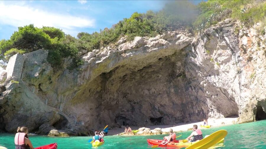 Dubrovnik: Guided Sea Kayaking and Snorkeling Tour - Betina Cave snorkeling: clear water, fish spotting, and smart behavior