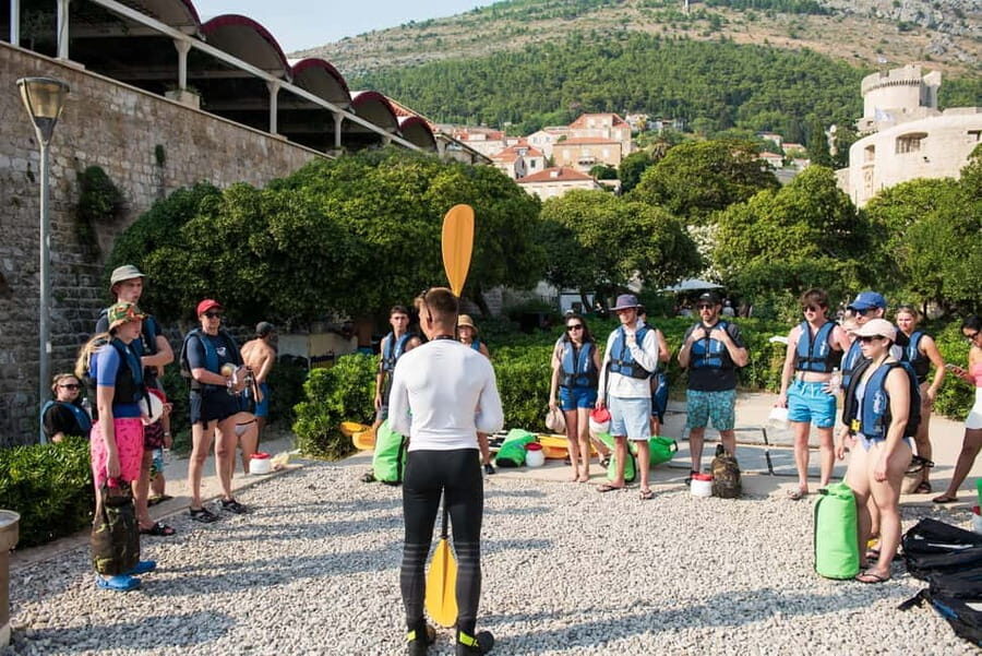 Dubrovnik: Guided Sea Kayaking and Snorkeling Tour - Getting started at Pile: gear, safety, and what to bring