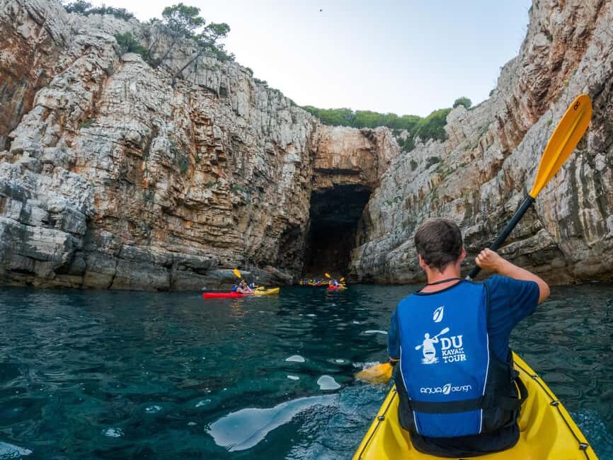 Dubrovnik: Guided Sunset Sea Kayaking with Snacks and Wine - Pile Gate safety briefing: quick coaching before the fun