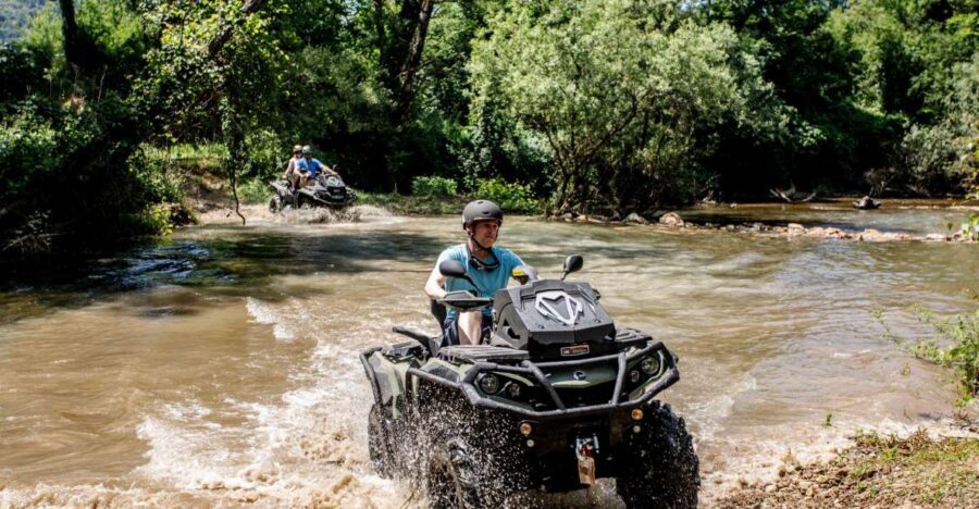 Dubrovnik: Kojan Koral ATV Quad Safari with transport - Meet the Machine: Can-Am 700 Outlander and the Safety Briefing