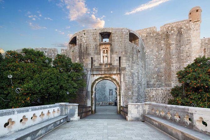 Dubrovnik Old City Walls Private Tour - Buža Gate and the Moat Walk: Rooflines, Street Names, and Angles