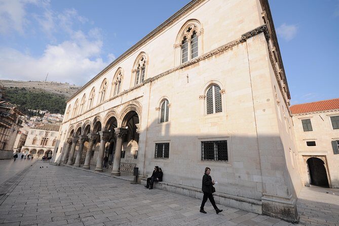 Dubrovnik: Old Town History Walking Tour - Sponza Palace and the Rector’s Palace: the city’s brain and voice