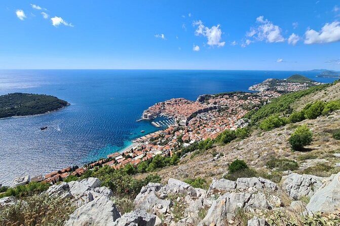 Dubrovnik Panoramic Sightseeing Tour with Guide (minivan) - Stop 1: Mount Srd for the 360° Dubrovnik snapshot