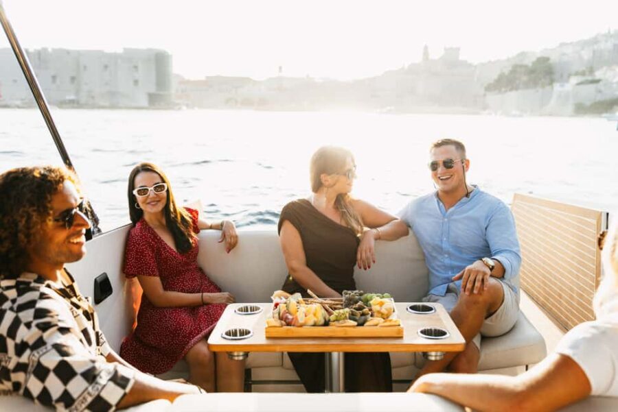 Dubrovnik: Private Boat Cruise at Sunset with Champagne - The Sunset Drift and Your Champagne-Style Toast