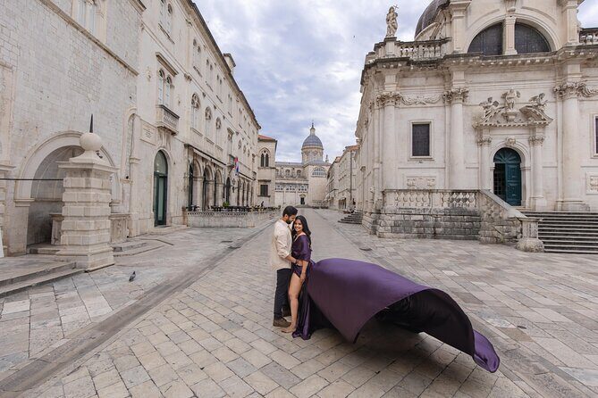 Dubrovnik: Private Flying Dress Photoshoot Experience - Minceta Fortress: the viewpoint that makes the hour feel bigger