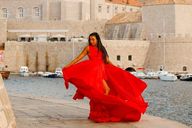 Dubrovnik: Private Flying Dress Photoshoot Experience - Pile Gate start times: how to choose the right slot