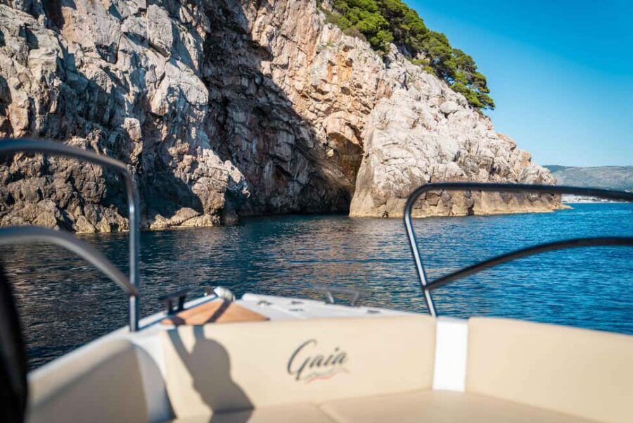 Dubrovnik: Private speedboat tour of Elafiti islands - Lopud: sandy beaches plus the Franciscan Monastery (15th century)