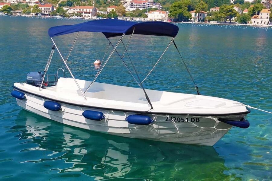 Dubrovnik: Rent a fun and easy to use boat without license - Why a License-Free Boat Day Works So Well in Dubrovnik