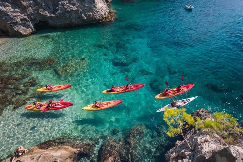 Dubrovnik: Sea Kayaking&Snorkelling Guided Day/Sunset Tours - Guides and safety: what small groups change