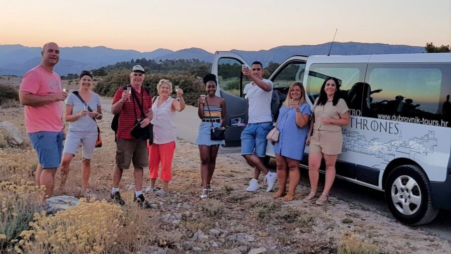 Dubrovnik: Sunset Panorama Tour with Glass of Wine - Price and value: why $41 can make sense for Dubrovnik