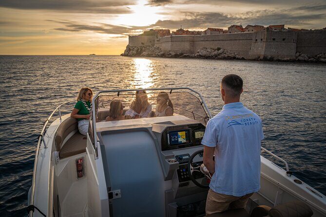 Dubrovnik Sunset Tour By Boat With Local - The sunset moment: wine, reflections, and photo-ready light
