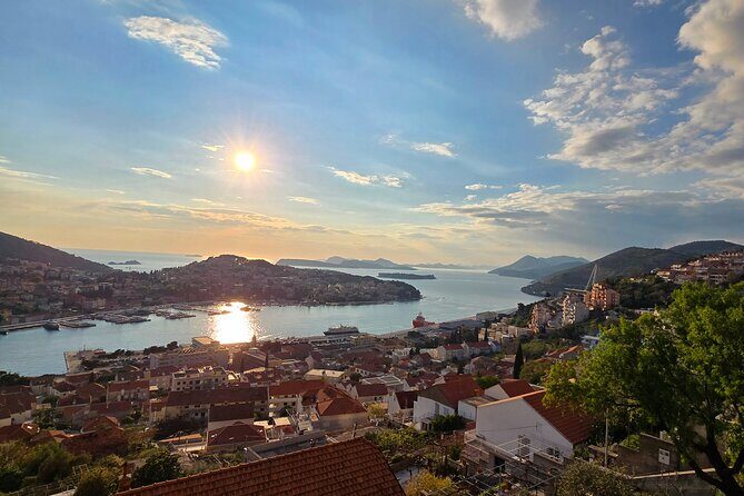 Dubrovnik Sunset Tour with Scenic Views and Local Wine - Hotel Adria Viewpoint: Elafiti Islands Plus the Bridge in One Frame