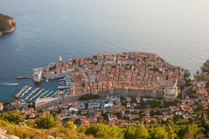 Dubrovnik Van Tour for Panoramic Views - Bosanka viewpoint: Old Town from above plus Lokrum Island