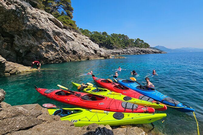 Elaphite Islands Full-Day Kayak and Bike Tour from Dubrovnik - Lunch, beach time, and when the schedule can feel tight