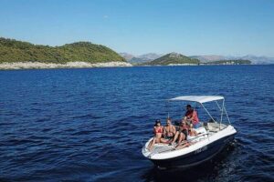 Exclusive private full day boat tour from Dubrovnik & Free drinks - Price and value of a full-day private group boat ($647.06 for up to 5)