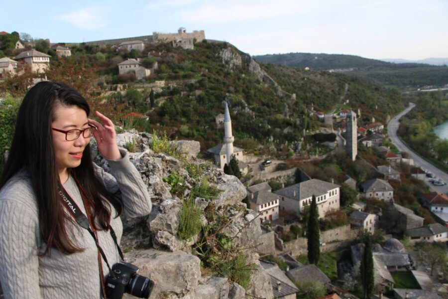 From Dubrovnik: 1-Way Tour to Sarajevo via Mostar and Konjic - Počitelj’s hilltop fortifications and Neretva Valley panoramas