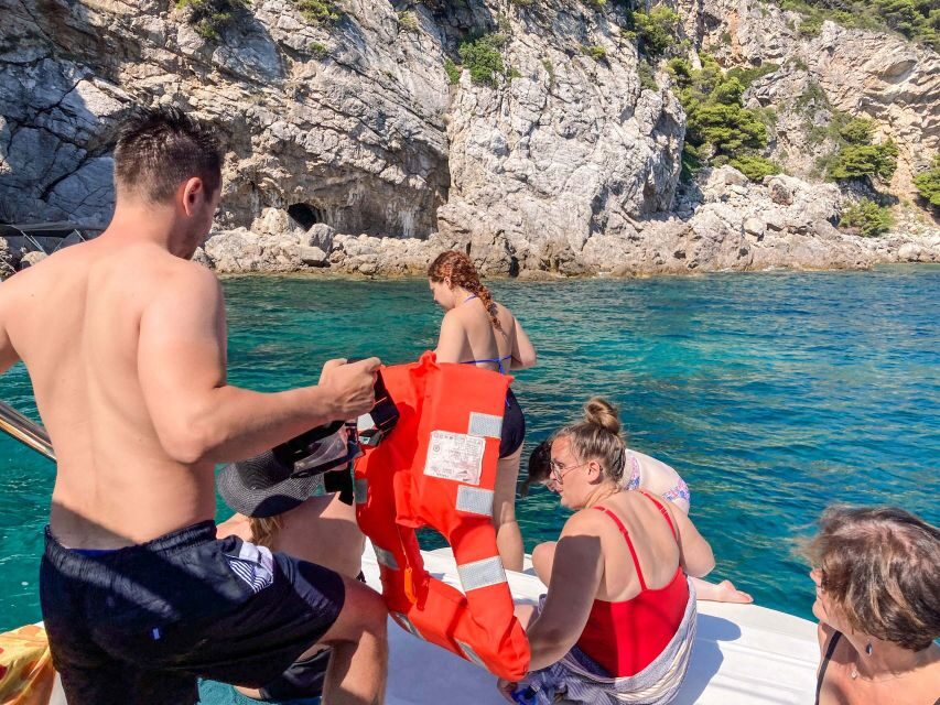 From Dubrovnik/Cavtat: Blue Cave, Sunj Beach Speed Boat Tour - Safety and fitness: who this day suits best