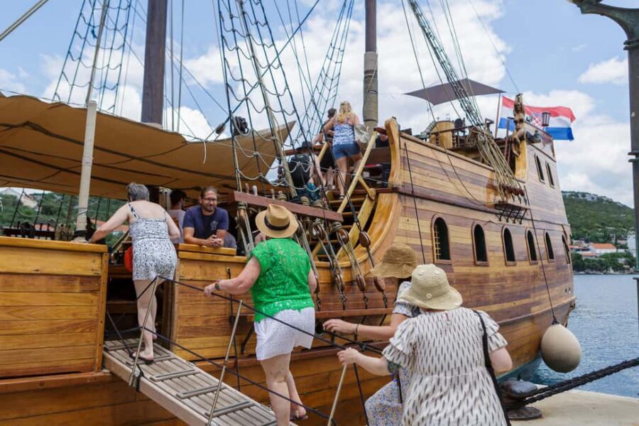 From Dubrovnik: Elaphiti Islands Galleon Cruise with Lunch - Lopud Island Free Time: Swim, Shade, and Lemon-Garden Vibes