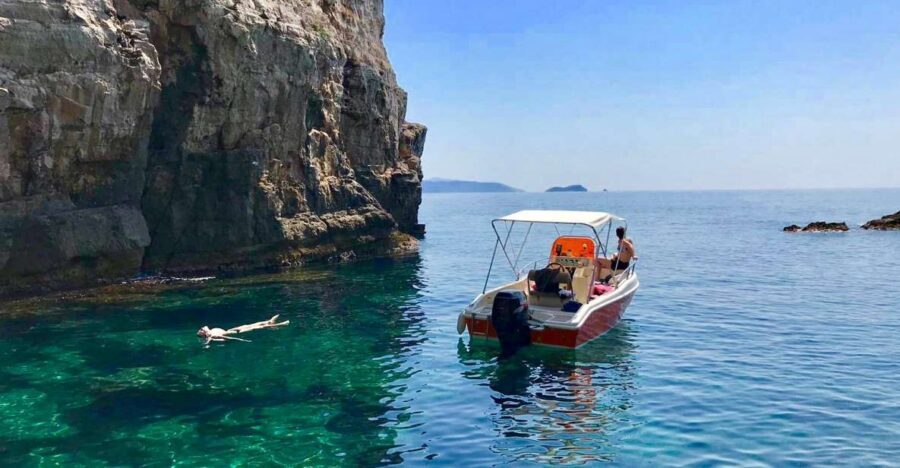 From Dubrovnik: Full-Day Private Boat Tour of Elafiti Island - Koločep and the Blue Cave: the stop that turns the day into a swim day