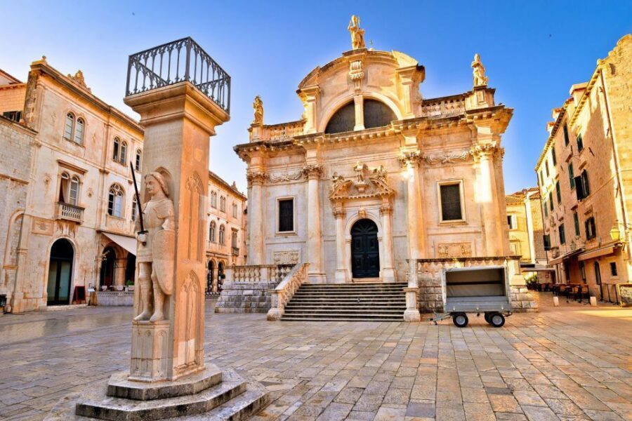 From Split & Trogir: Dubrovnik Guided Day Tour - Four Hours of Freedom: Cable Car, Walls, and a Beach Reset