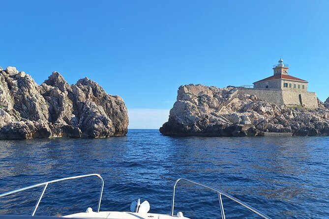 Full- Day Private Speedboat Tour in Dubrovnik on Elaphiti Islands - Stop 1: Dubrovnik departure and west-coast views