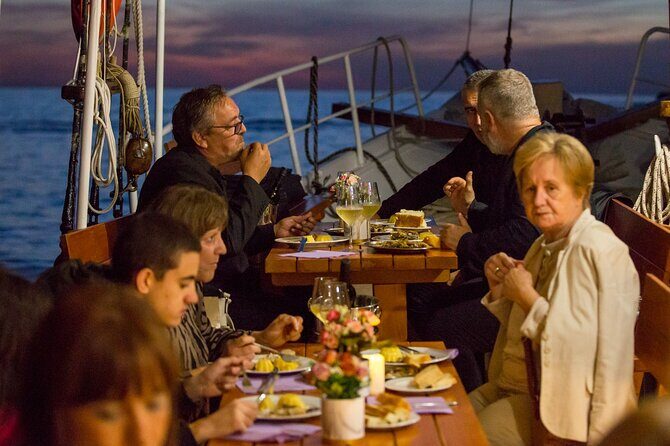Gastro Cruise | Dinner and Boat ride around Dubrovnik Old Town - The Dinner Game: Popara, Fish Mains, and Included Wine